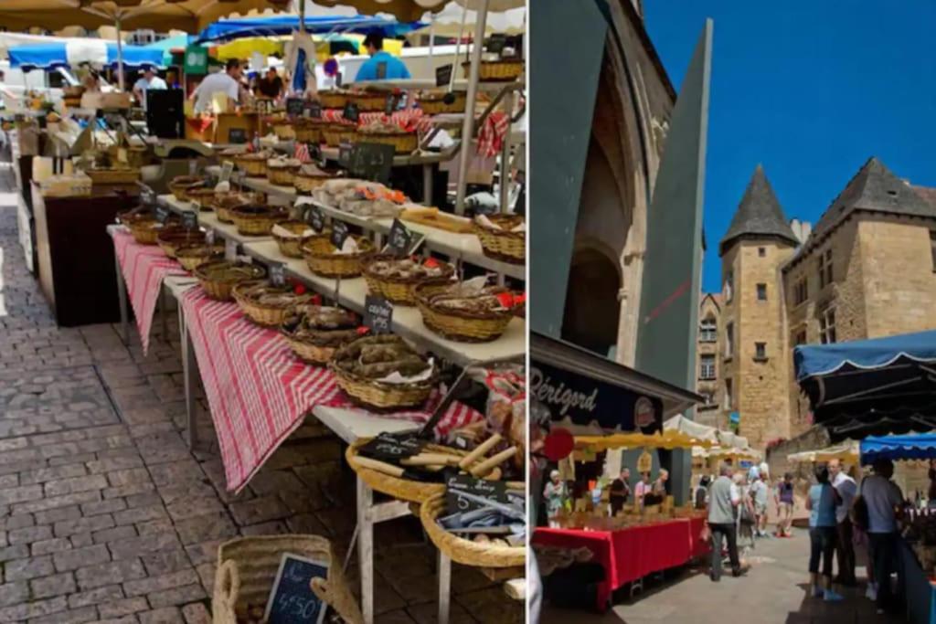 Appartement La Couronne Sarlat Esterno foto
