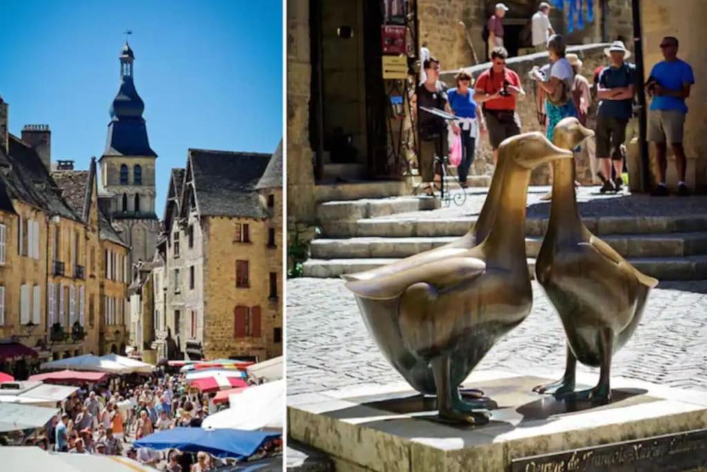 Appartement La Couronne Sarlat Esterno foto